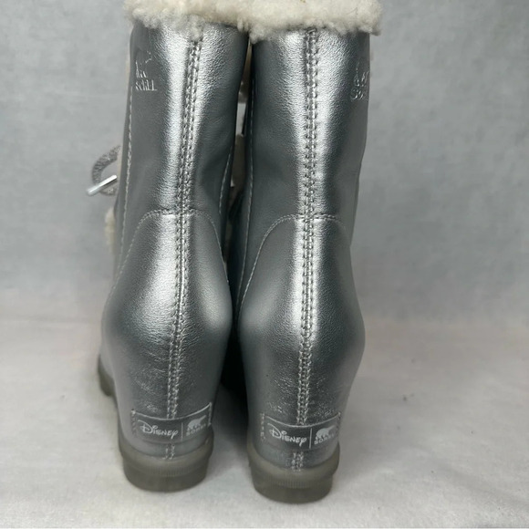 NWT Sorel x Disney Women's Joan of Arctic Frozen II Waterproof Wedge Boots Sz: 8 - Picture 12 of 16